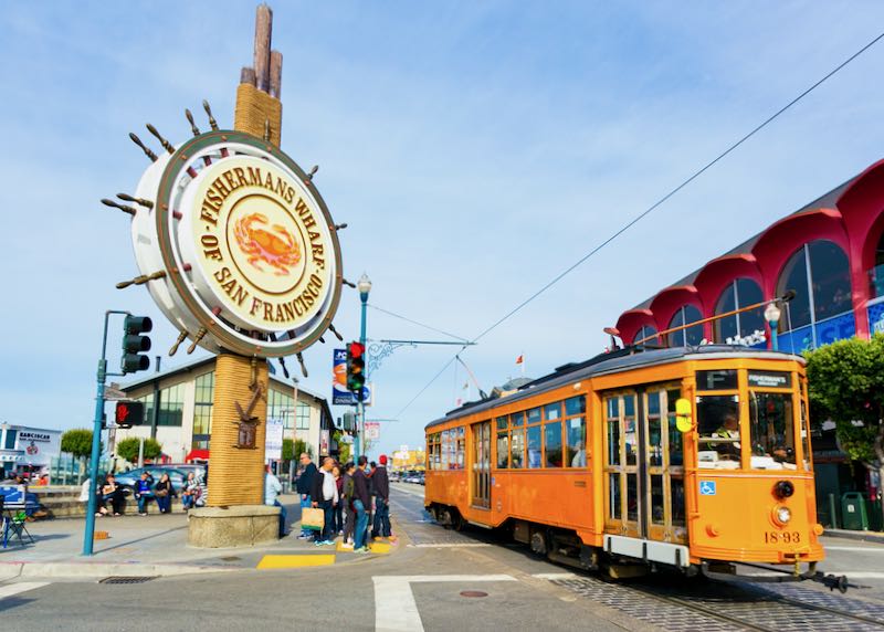 Fisherman's Wharf in San Francisco.