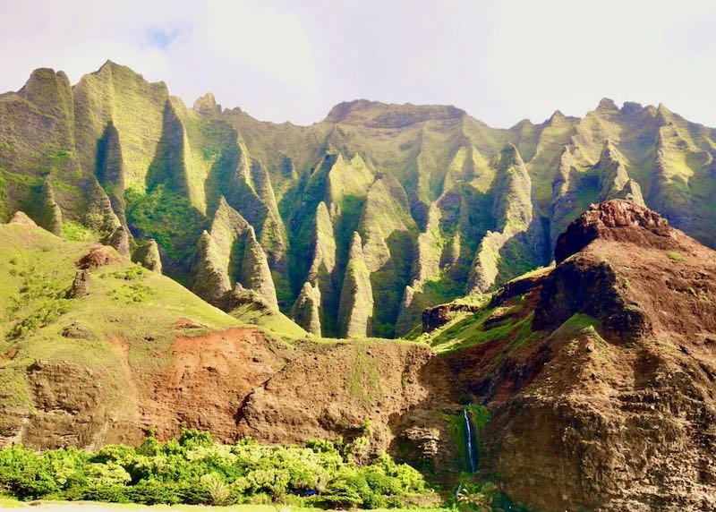 The Napili Coast in Hanalei, Kauai