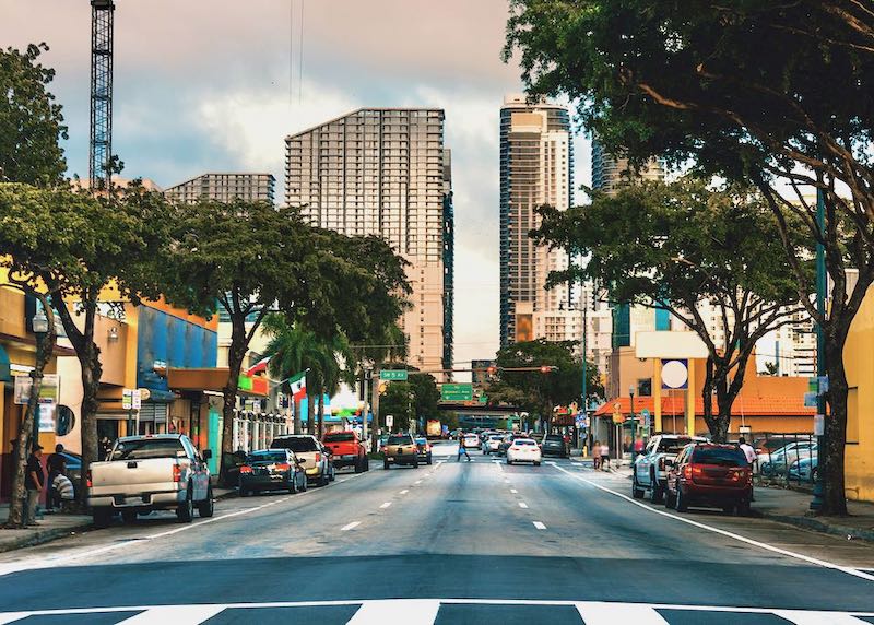 Historic Little Havana district in Miami