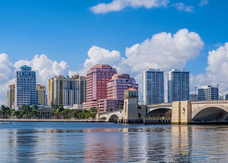 Downtown West Palm Beach, Florida