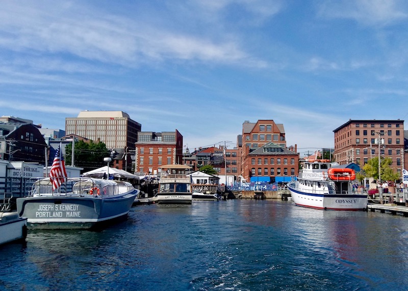 The Old Port of Portland, Maine