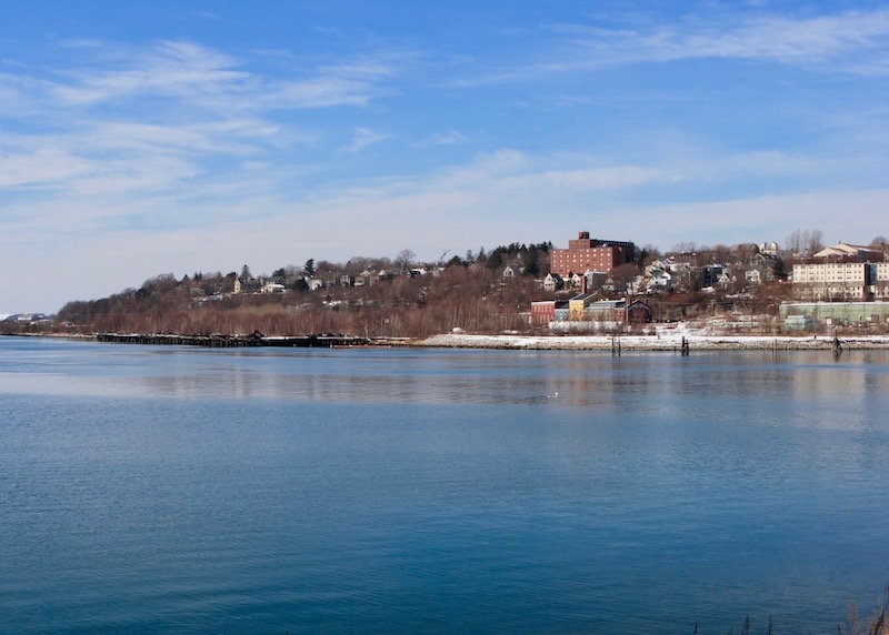 View of Portland, Maine's West End