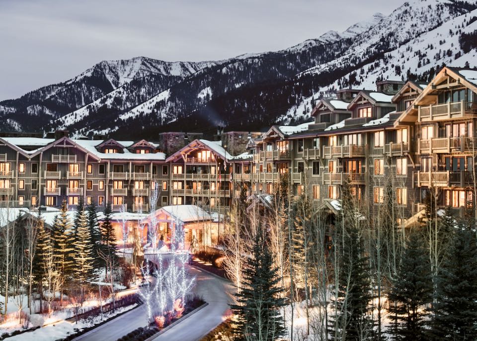 Best ski-in ski-out five-star resort in Jackson.