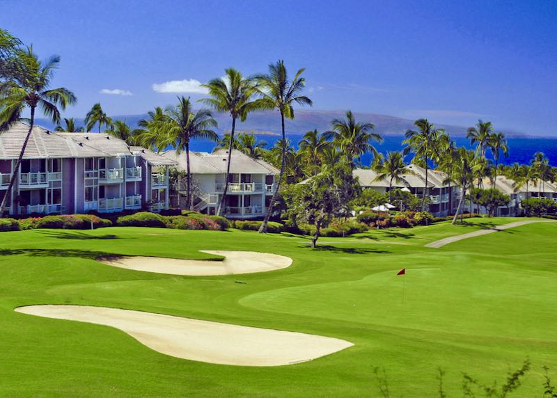 Hotel near golf courses in Wailea.