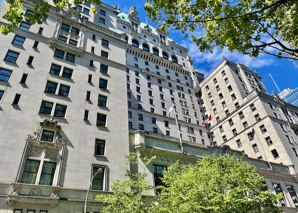 Fairmont Hotel Vancouver.