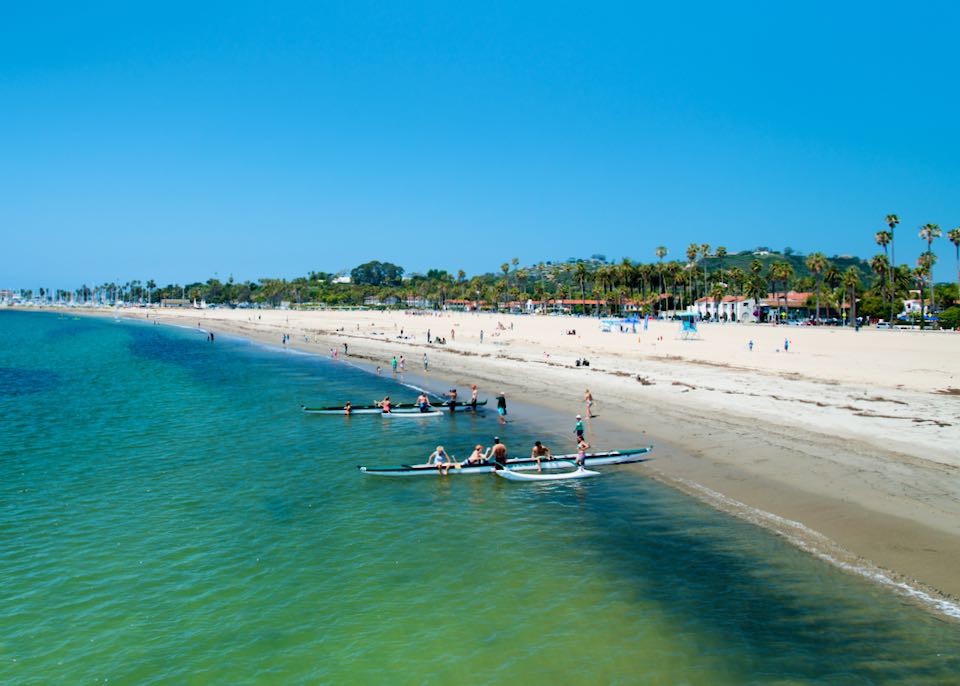 West Beach in Santa Barbara.