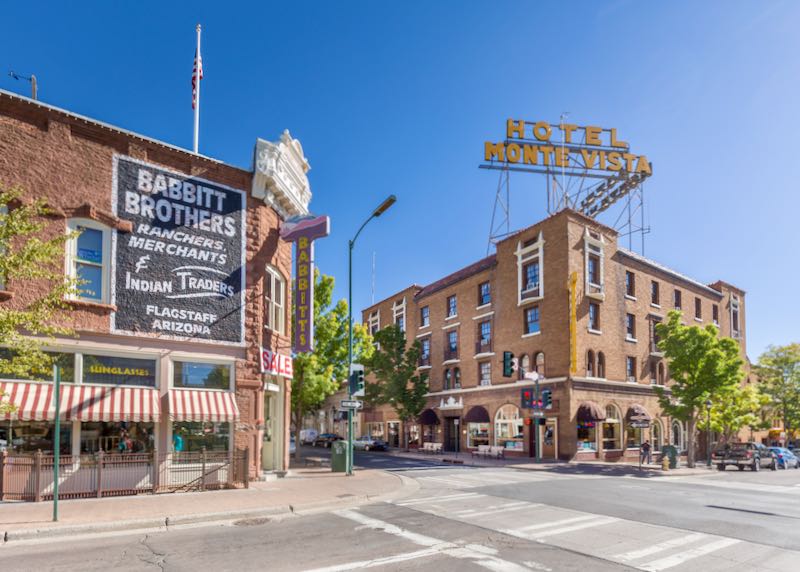 Hotel in Flagstaff.