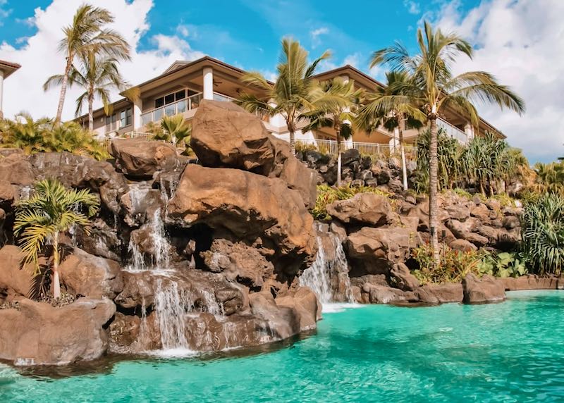 Pool at Wailea Hotel.