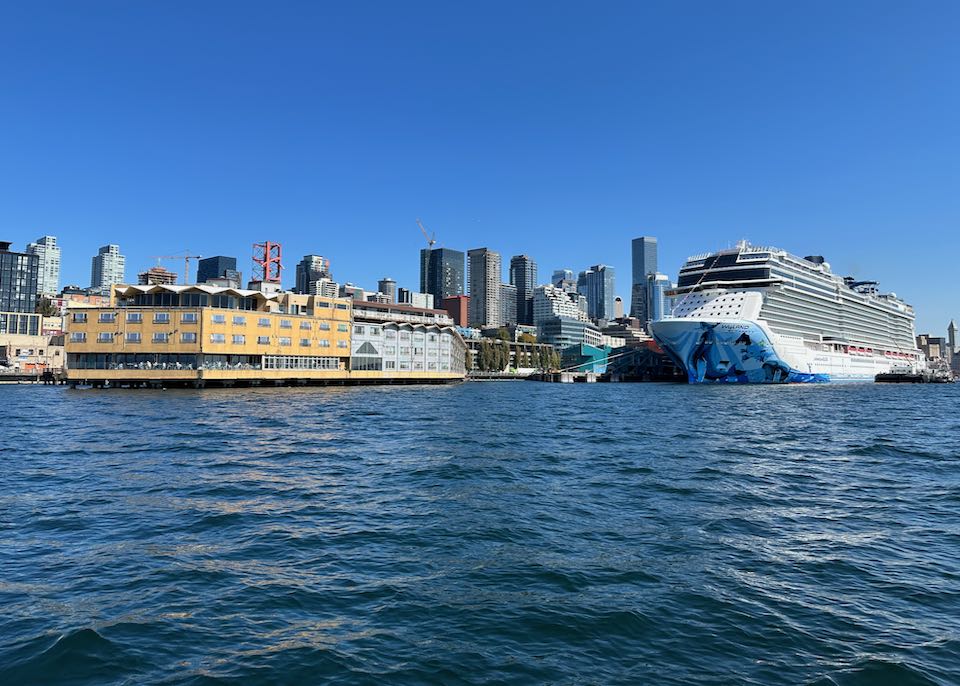 Hotel on Seattle Waterfront.