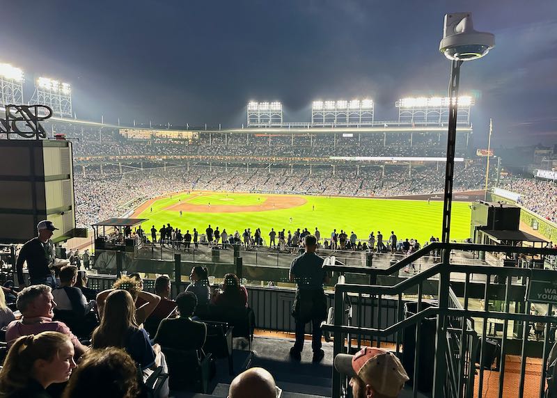 Staying close to baseball stadium.