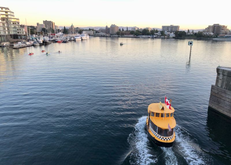 Inner Harbour of Victoria, BC.