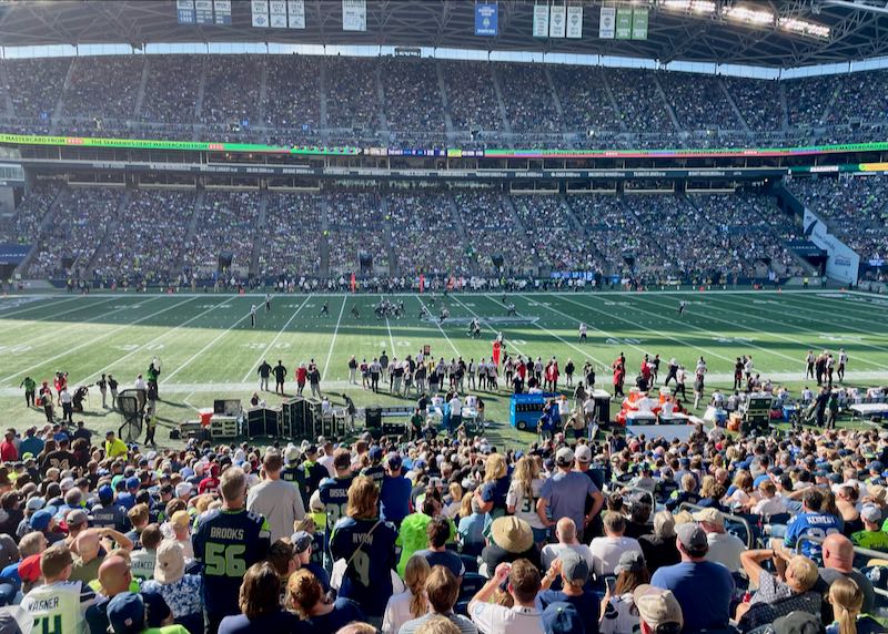 Lumen Field in Seattle.