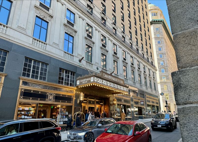 Hotel in downtown Boston.