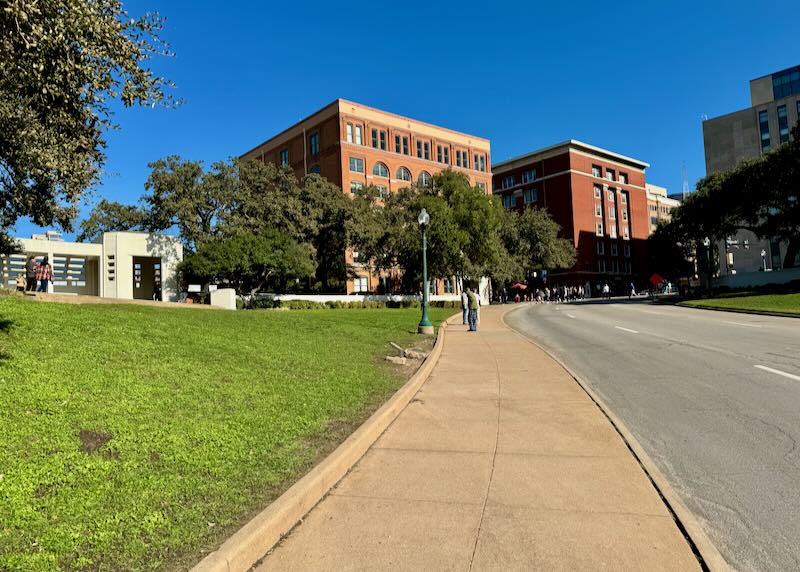 JFK museum and memorial in Dallas.