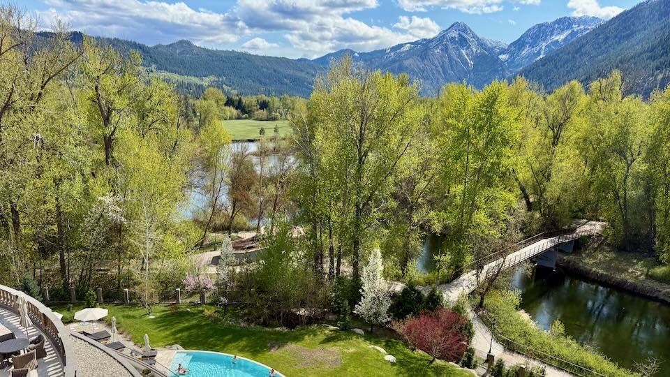 Luxury hotel in Leavenworth.