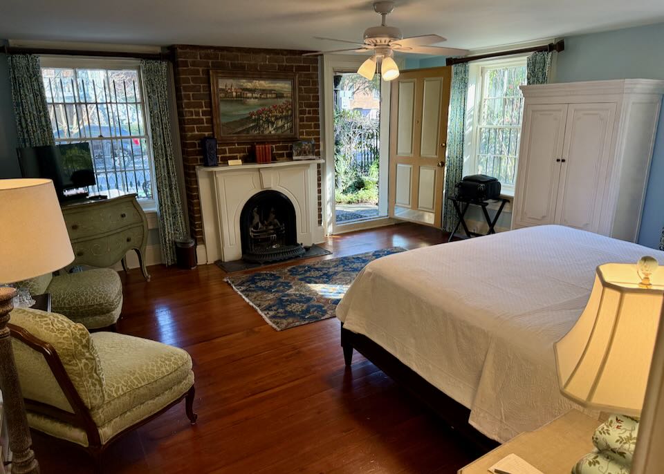 Our B&B in Savannah.