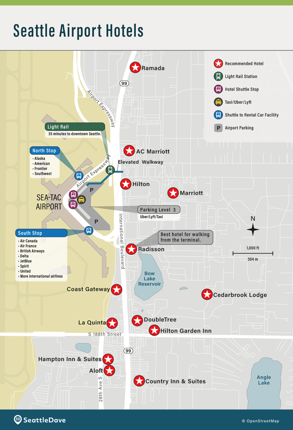 SeaTac Airport Hotels.