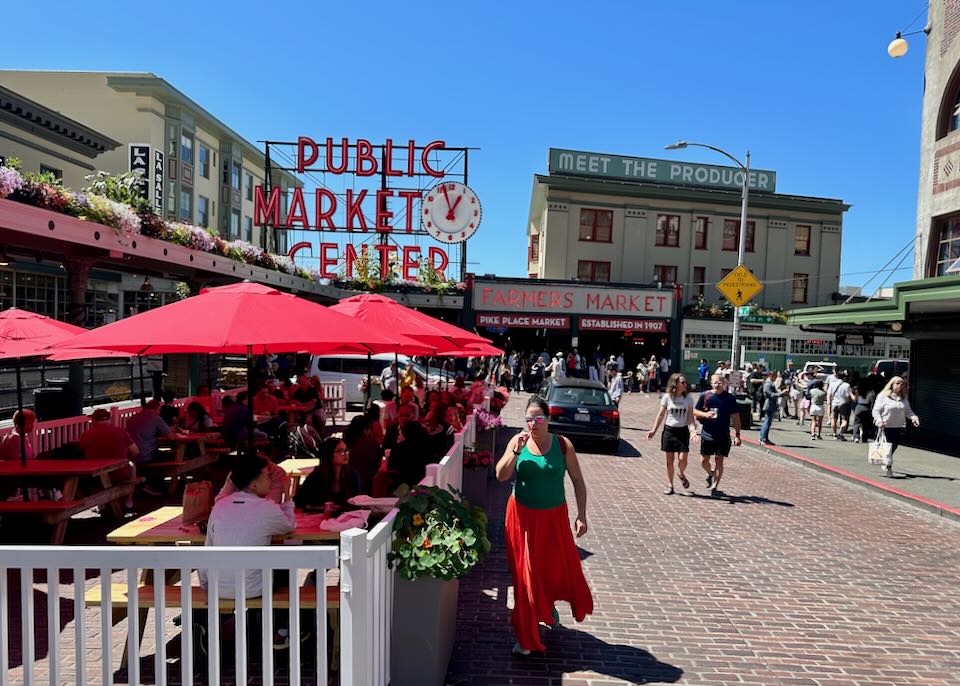 Summer in Seattle.