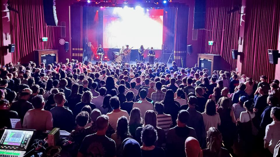 Concert with friends in Vancouver.