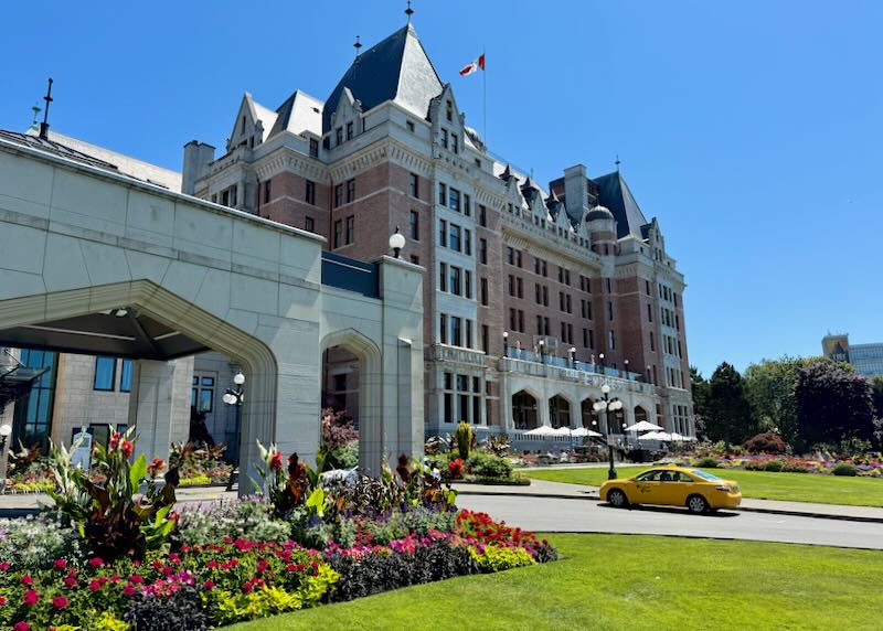 Where we stayed in Victoria. 