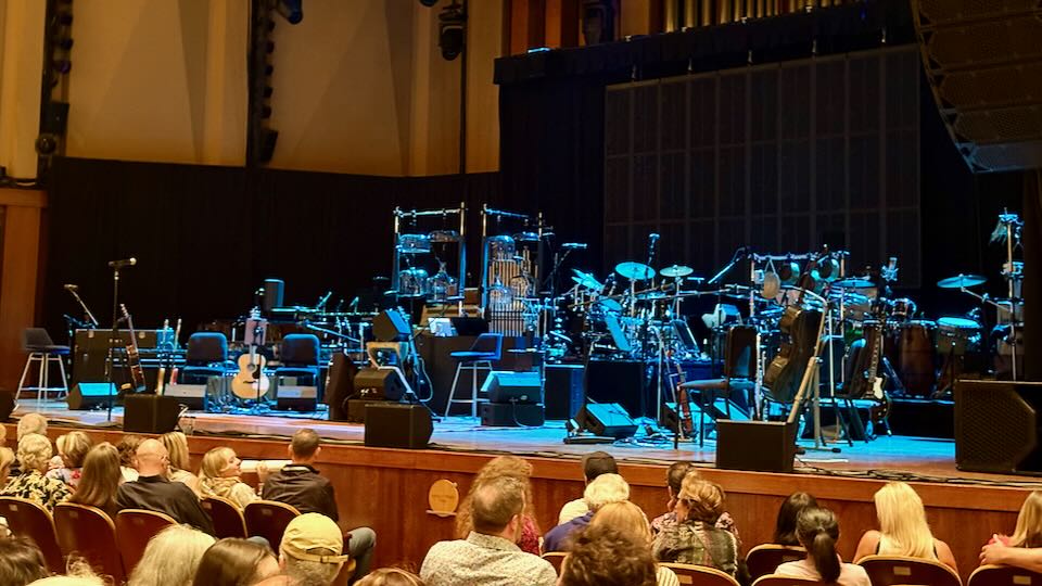 Paul Simon concert in Seattle.