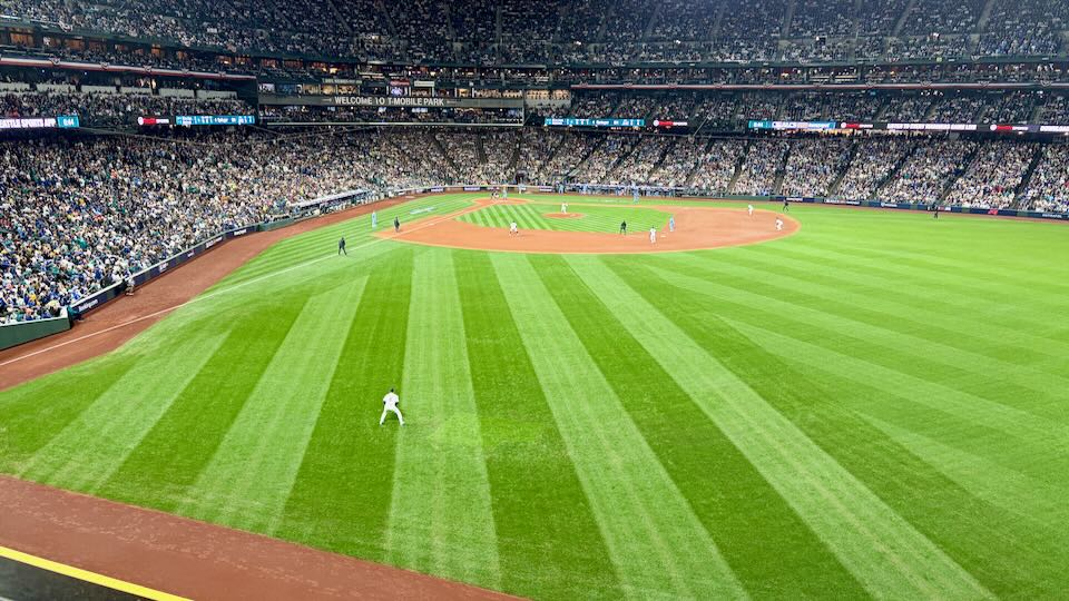 Mariners game in Seattle.