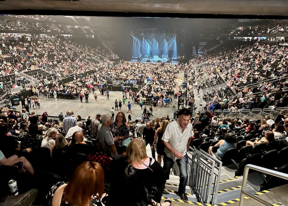 Music concert at Climate Pledge Arena.