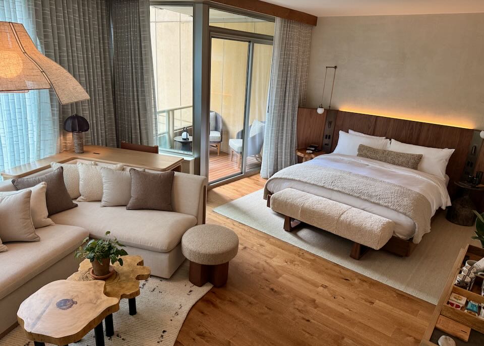 Our room at the 1 Hotel in Seattle. 