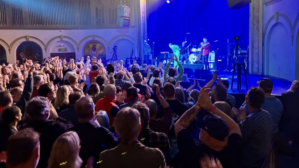 REM cover band concert in Seattle.