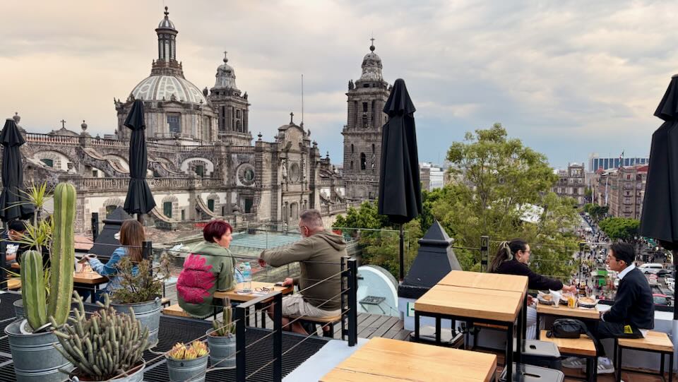 View of Mexico City.