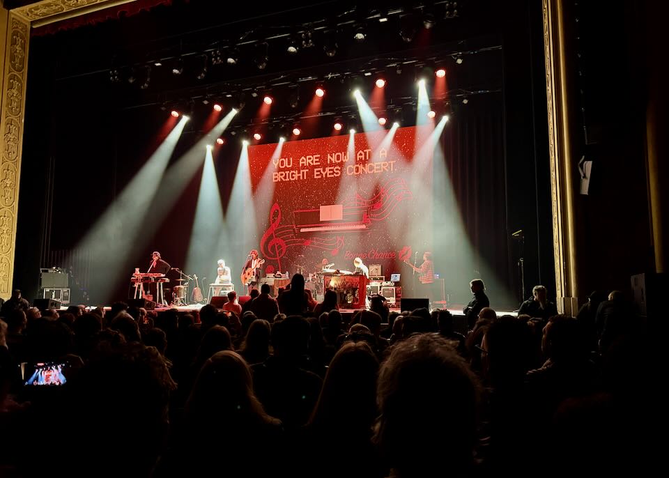 A Seattle concert at the Paramount in January.