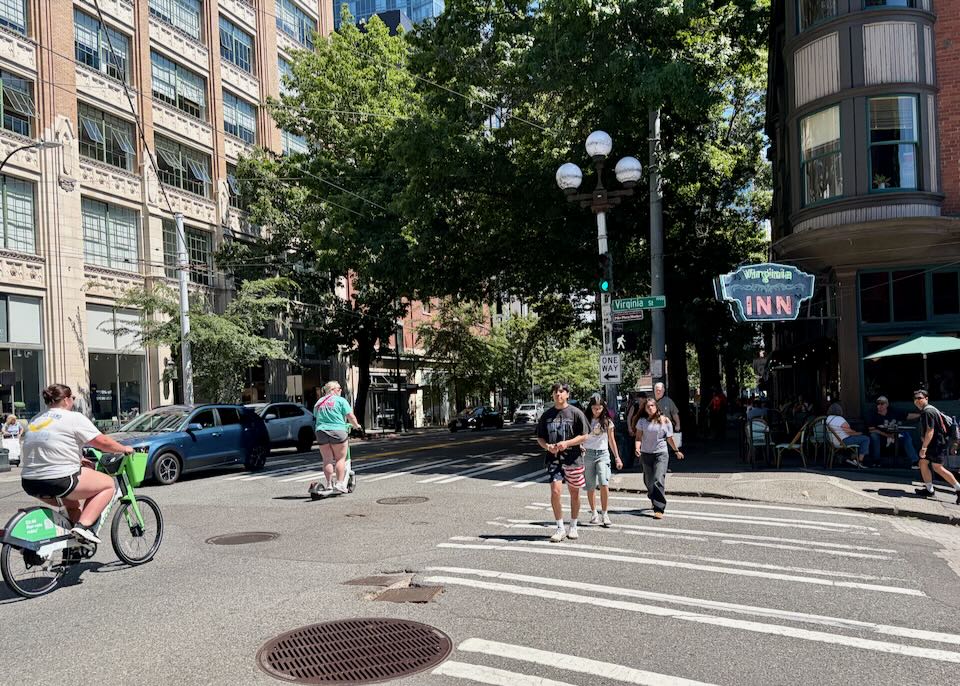 Belltown area in Seattle.