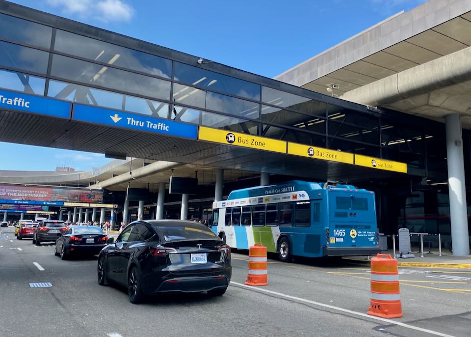 Sea-Tac airport in Seattle.
