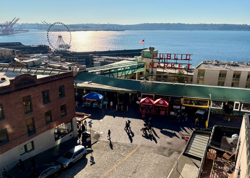 Pike Place Market in Seattle.